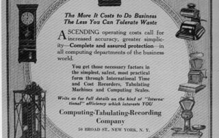 Okładka katalogu sprzedażowego CTR ze stycznia 1920 r. Źródło: domena publiczna https://commons.wikimedia.org/wiki/File:Clock0003.jpeg