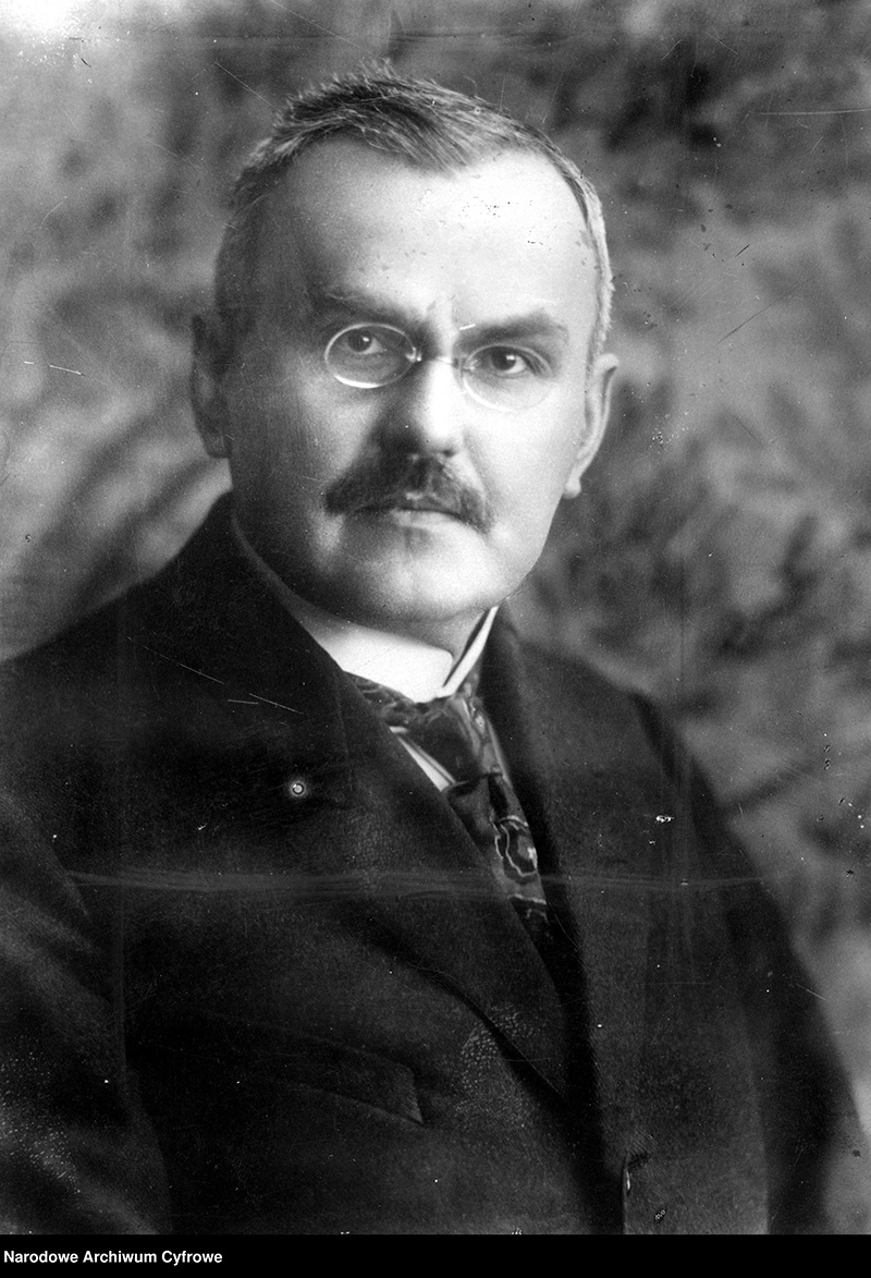 Władysław Grabski, premier. Fotografia portretowa Źródło: Narodowe Archiwum Cyfrowe