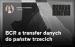 BCR jako jeden z instrumentów umożliwiających transfer danych osobowych do państw trzecich