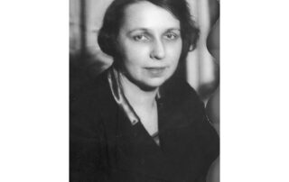 Helena Wiewiórska, adwokat (pierwsza kobieta wpisana na listę polskiej palestry). Fotografia portretowa. Źródło: Narodowe Archiwum Cyfrowe