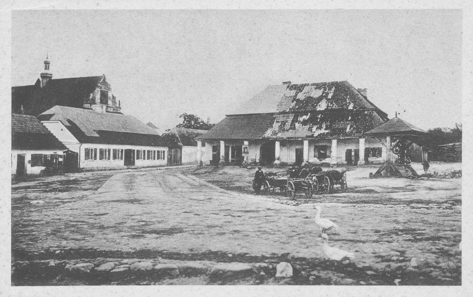 Rynek w Zawichoście (pow. zamojski)